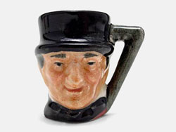 The Original Doulton Tinies - John Peel D6259, Modelled by Charles Noke & Harry Fenton, Issued: 1940-1960.