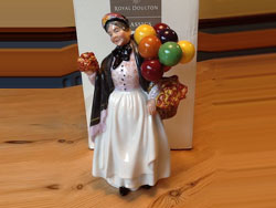 Biddy Penny Farthing HN1843 - Series: Character Studies, Designer: Leslie Harradine, Issued: 1938-2009.