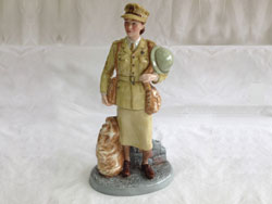 Auxiliary Territorial Service HN4495 - Series: Nostalgia, Designer Valerie Annand. Issued: 2002 in a limited edition of 2,500.